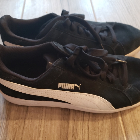 Black puma women's shoes size 9 - Picture 2 of 2